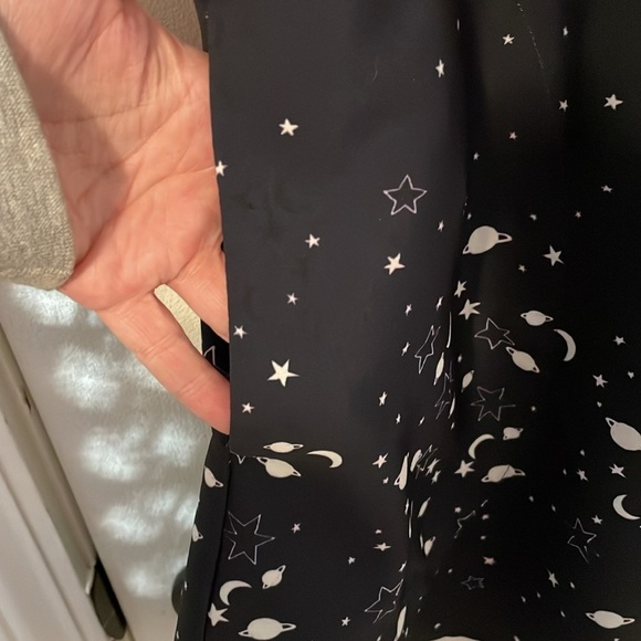 eShakti Wayward Fancies Celestial Long Shirt Dress 1x - Picture 3 of 7